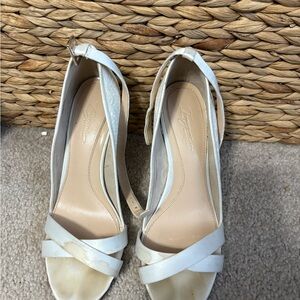 Vince Camuto White wedge Heels